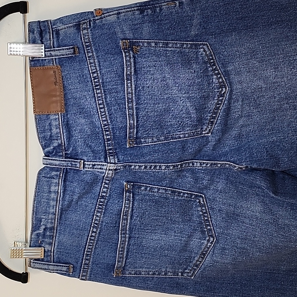 Madewell Jeans Wide-Leg Crop Gusset Edition Size 27 - Picture 15 of 16